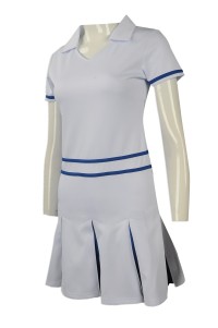 CH173 tailor-made women's one-piece cheerleading dress  designed pleated women's cheerleading dress  Hong Kong  cheerleading dress specialty store  infant cheer uniform  modest cheer uniforms
